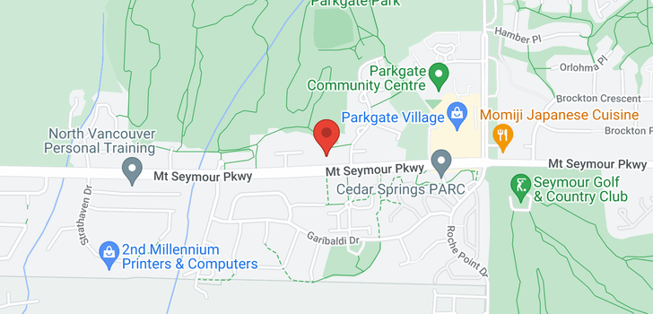 map of 5 3468 MOUNT SEYMOUR PARKWAY